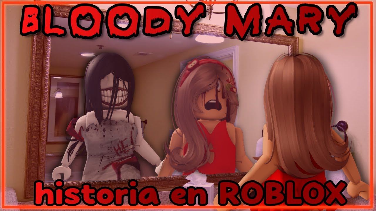 BLOODY MARY | HISTORIA DE TERROR ROBLOX |  #brookhaven #robloxterror #bloxburg