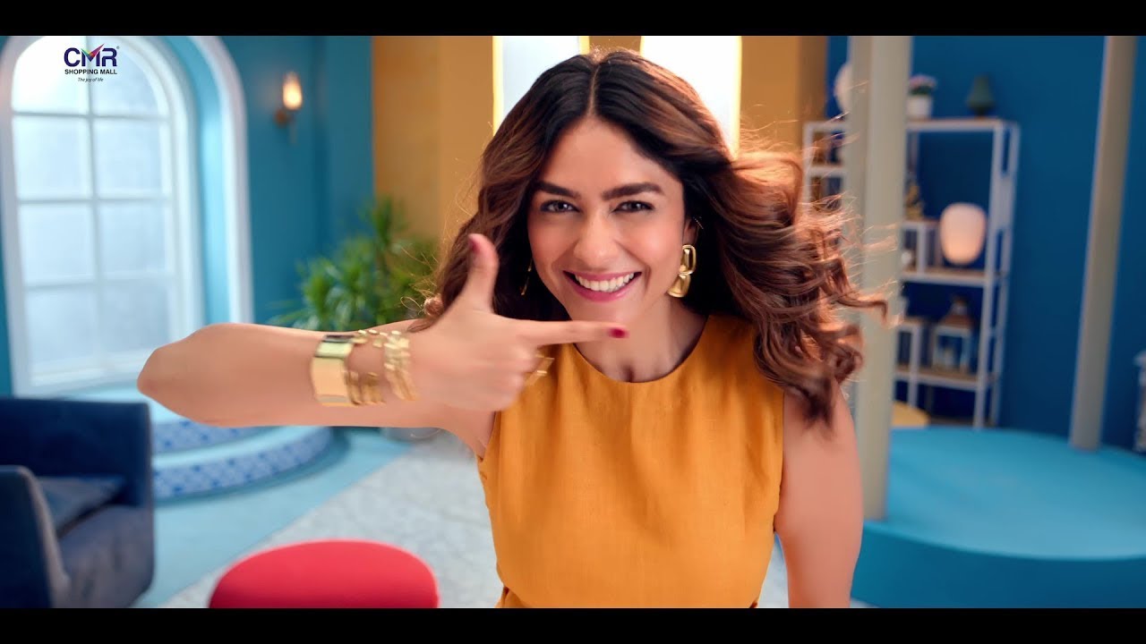 CMR SHOPPING MALL CELEBRATIONS TVC | Featuring Mrunal Thakur