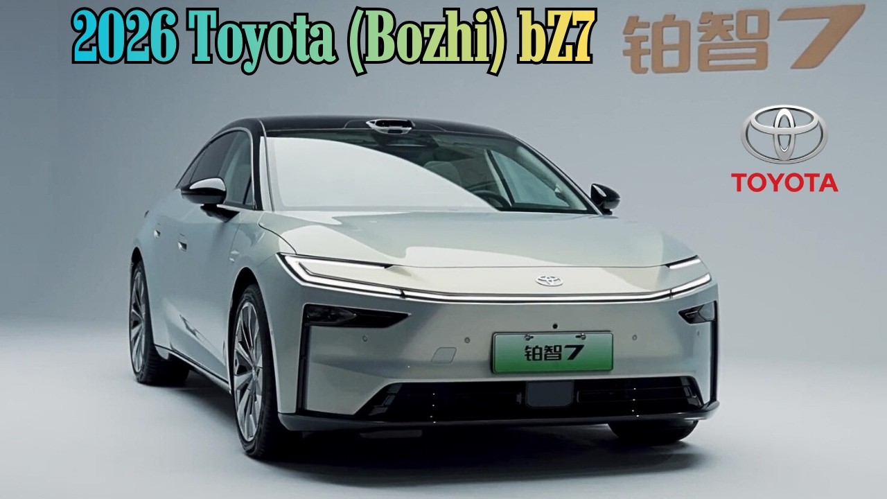 Toyota’s Electric Revolution! ⚡ 2026 Toyota Bozhi 7: The Most Intelligent Toyota Ever!