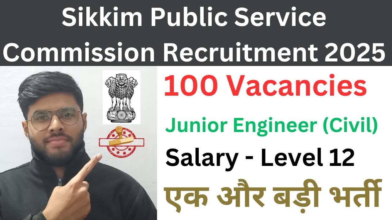 SPSC Recruitment 2025 | Government jobs Sikkim | Sarkari Naukri