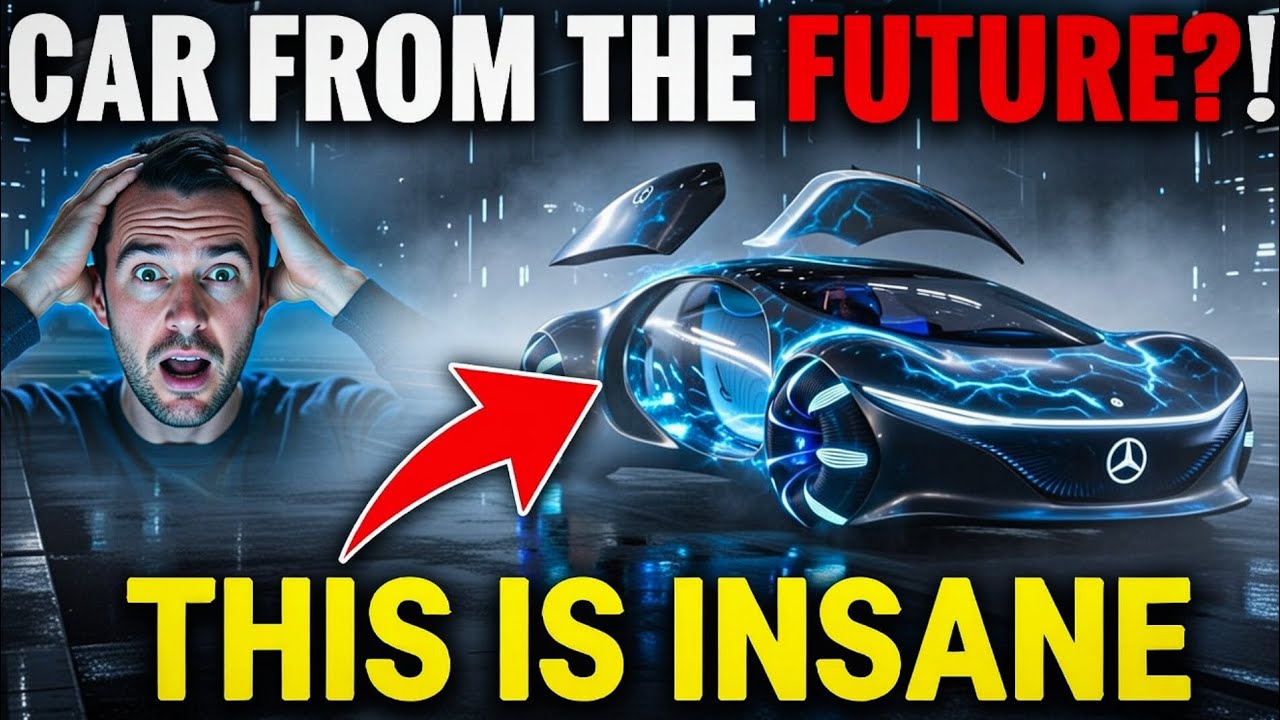 This Mercedes From The Future Doesn't Even Have a Steering Wheel 😱 | DRIVNEXA🔥