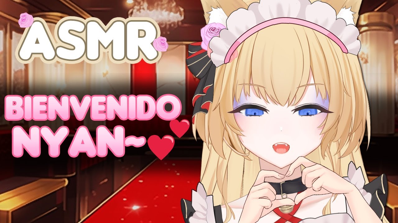 Bienvenido al Maid Cafe Nyan~💗 Roleplay ASMR Novia, Susurros suaves con Vtuber [ESPAÑOL]
