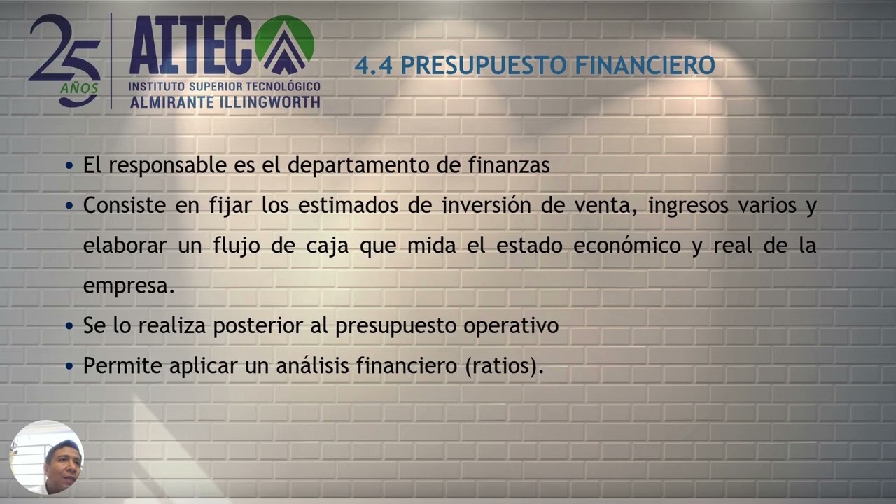 unidad 4 presupuesto maestro pptx 720p