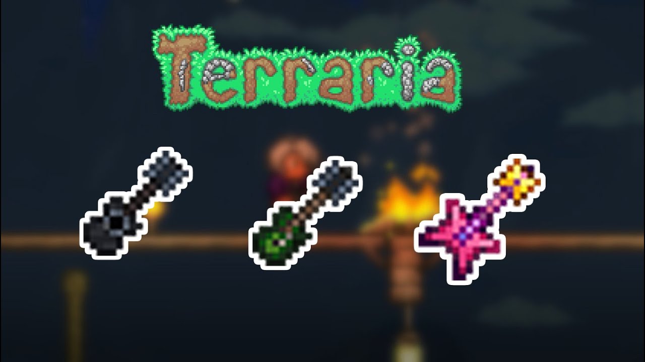 ВСЁ ЧТО НУЖНО ЗНАТЬ О ГИТАРАХ | Terraria