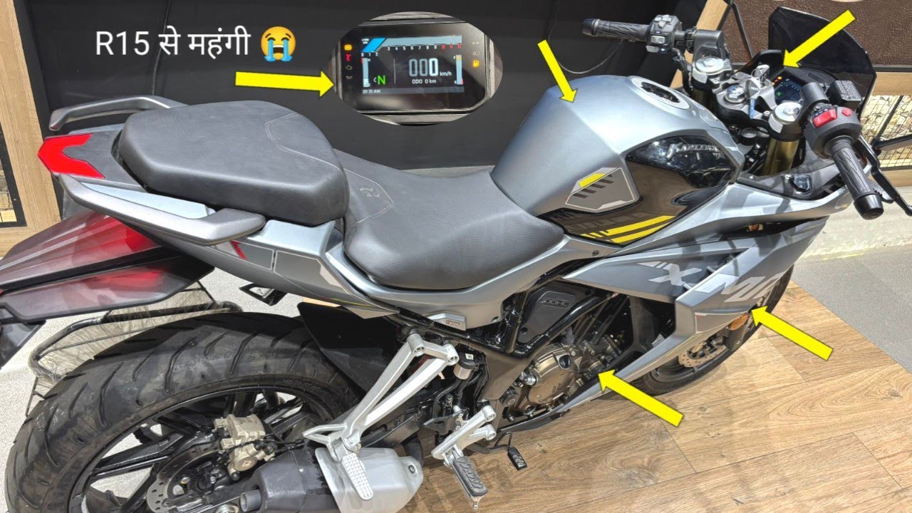 Lo Agayi All New 2025 Hero Karizma XMR 210 TFT Screen Details Review | On Road Price New Changes