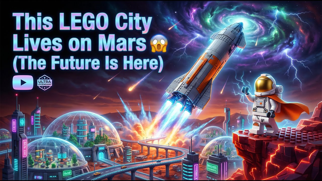 This LEGO City Lives on Mars 😱 (The Future Is Here)