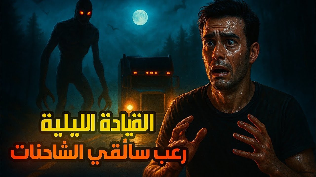 3 قصص رعب حقيقيه حدثت لسائقي الشاحنات ليلاً