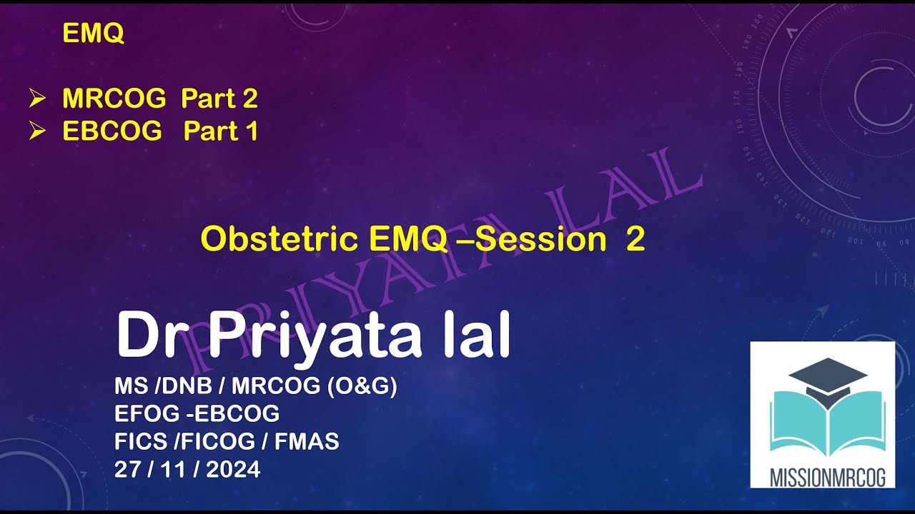 EMQ  obstetric 2