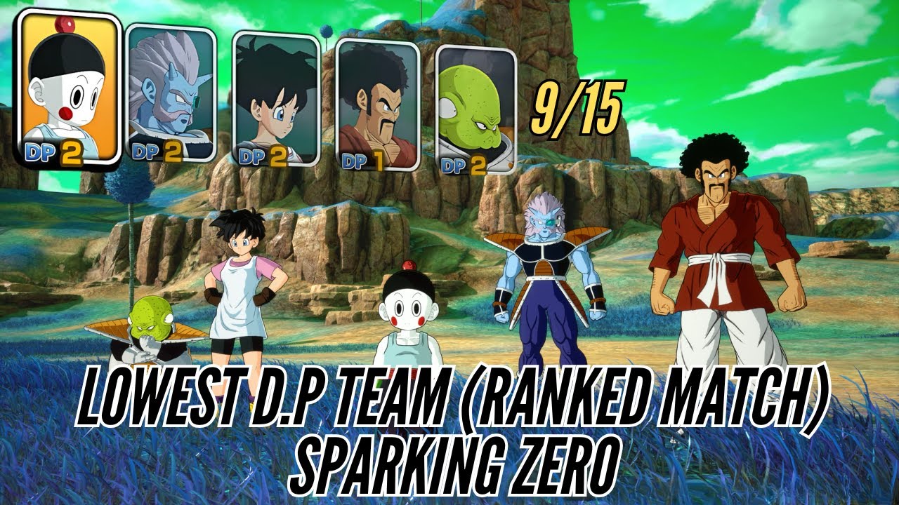 Ranked Challenge The Lowest D.P Team (DOESN'T END WELL) - Dragon Ball Sparking Zero