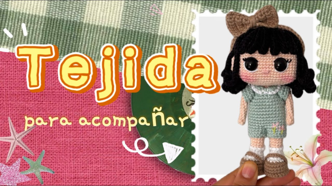 TEJE UNA MUÑECA DE APEGO A CROCHET | JUGUETE CON SIGNIFICADO | Delmar Teji2 