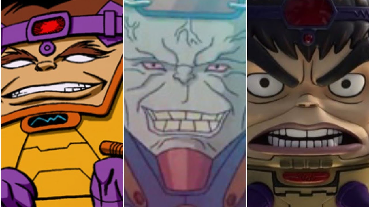 Эволюция вселенной Marvel «М.О.Д.О.К.» в мультфильмах (1994–2021)