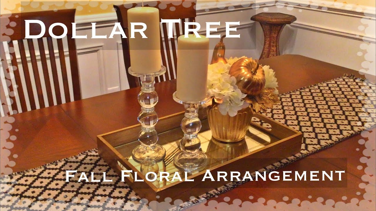Dollar Tree Floral Arrangement /FALL🍂