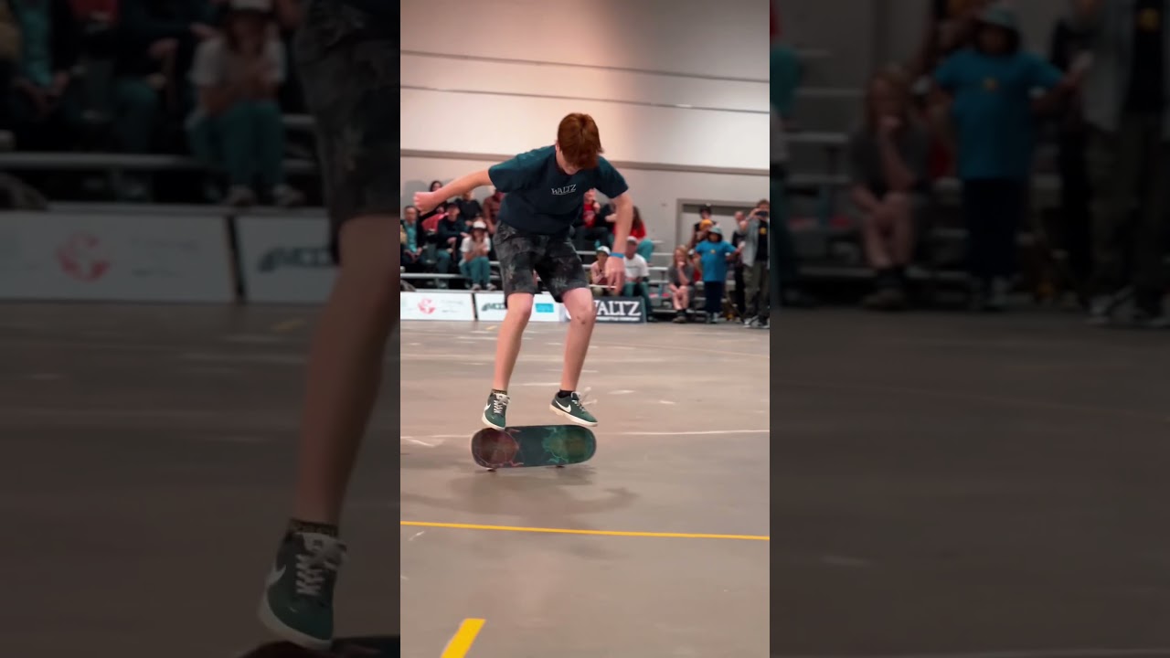 Freestyle World Round Up Championship Finals run - Orson Merry Part 2 #freestyleskateboarding #skate