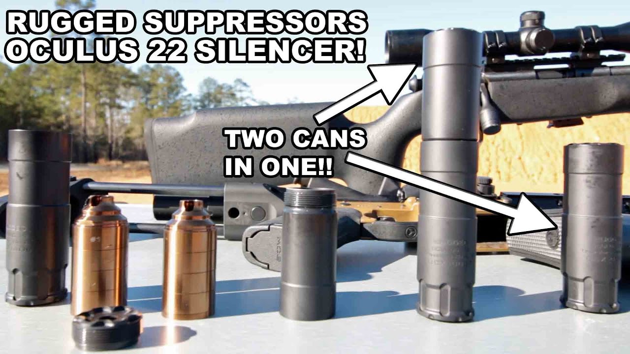 Rugged Suppressors Oculus 22! Modular Rimfire Silencer