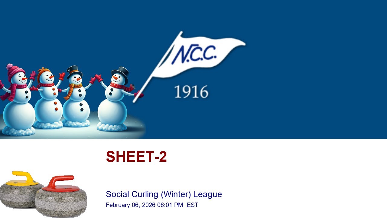 S2: NCC Social Curling (Winter) League | SHEET-2