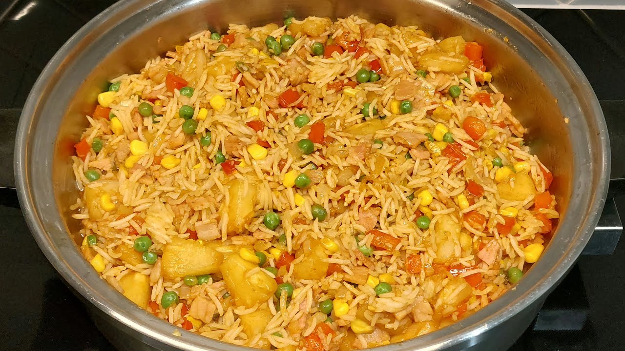 One Pan Pineapple Rice