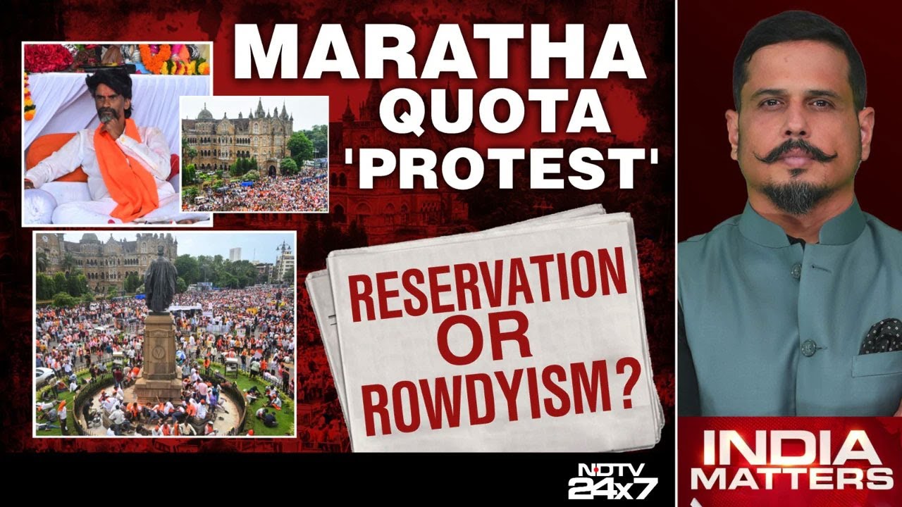 Mumbai News | Maratha Quota Protesters Occupy Mumbai: Protest Brings Mumbai To A Halt