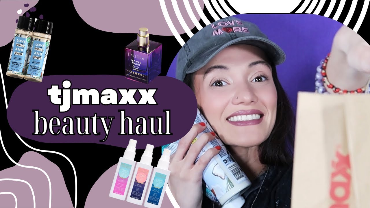 TJ MAXX MAKEUP HAUL | New makeup and skincare finds!!!!