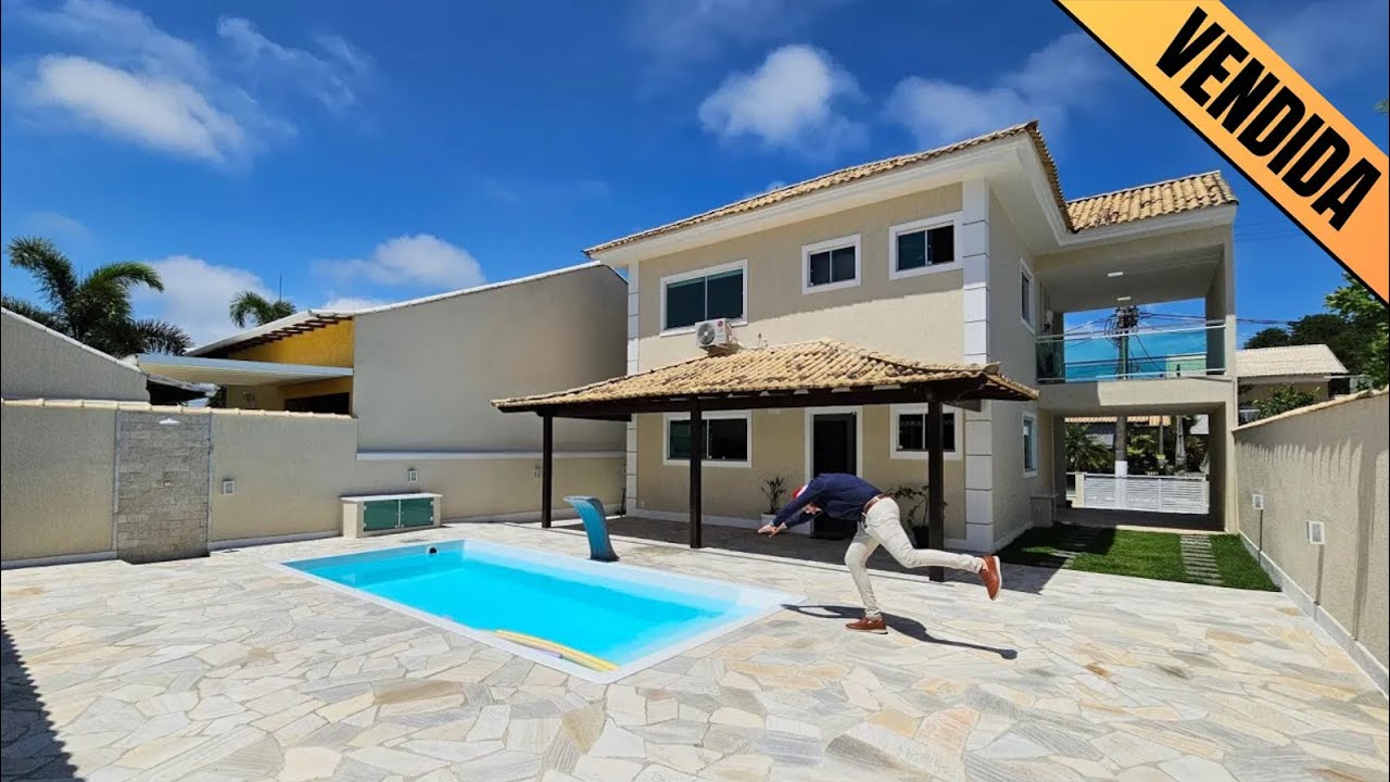 ⚠️ VENDIDA! ⚠️CASA DE PRAIA INCRIVEL! 😍 ENTRE MAR E LAGOA | PRAIA SECA, ARARUAMA RJ