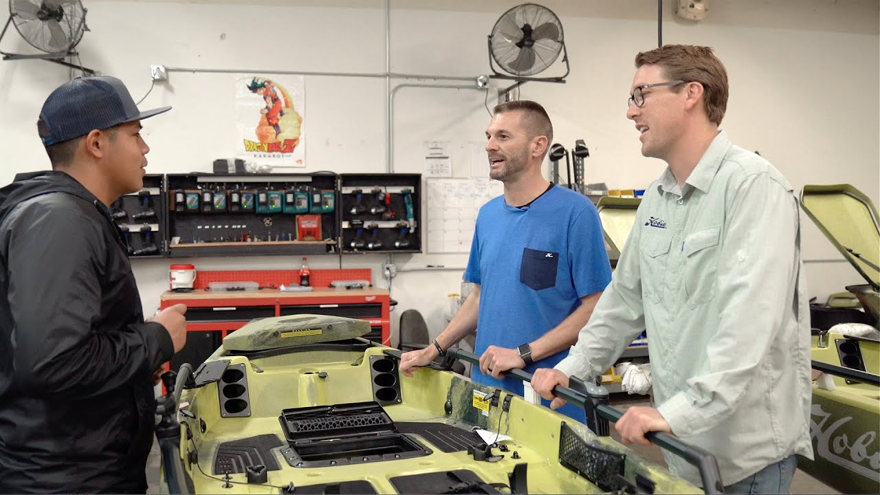 Hobie Factory Tour with Bass fishing pro Randy Howell.