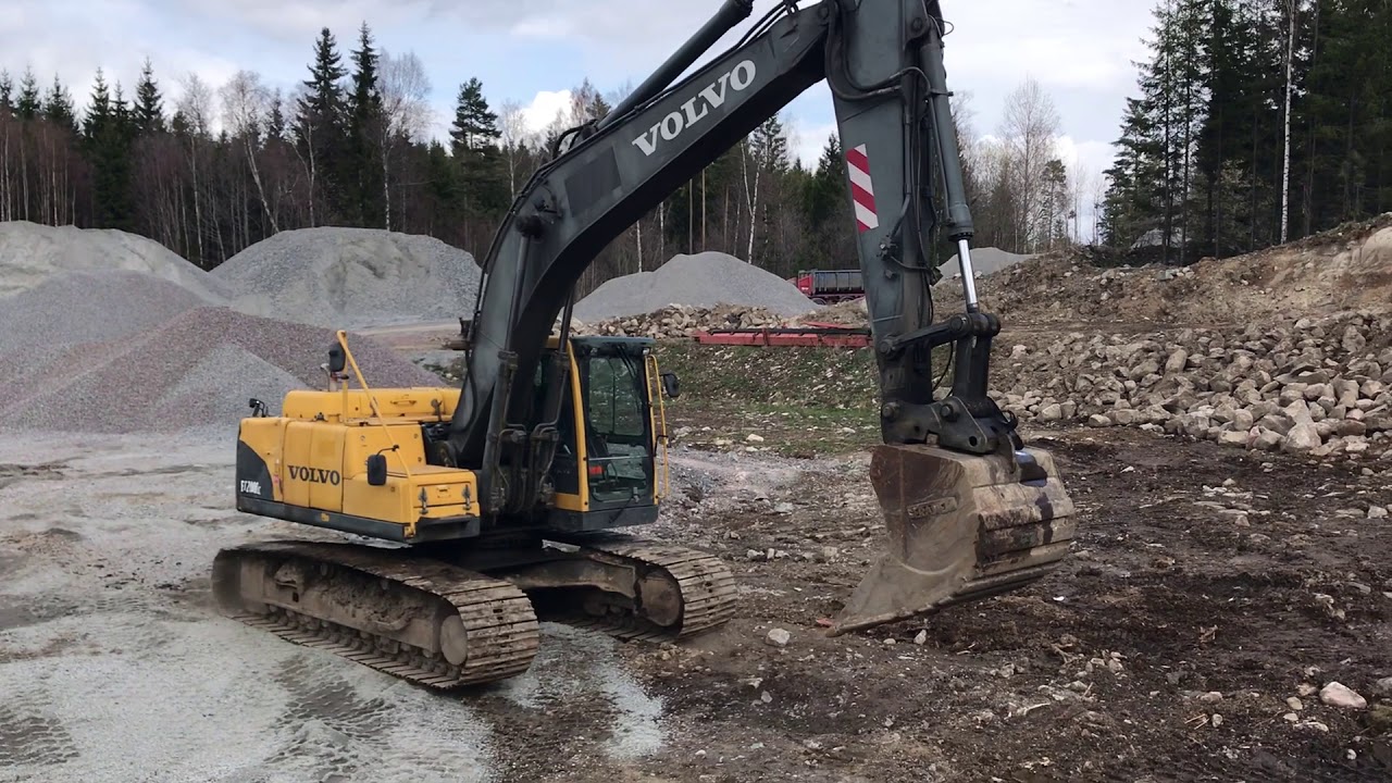 Bandgrävmaskin Volvo EC210 BLC Klaravik