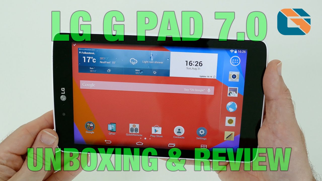 Распаковка и обзор LG G Pad 7.0 V400 #LG #LGGPad #Android