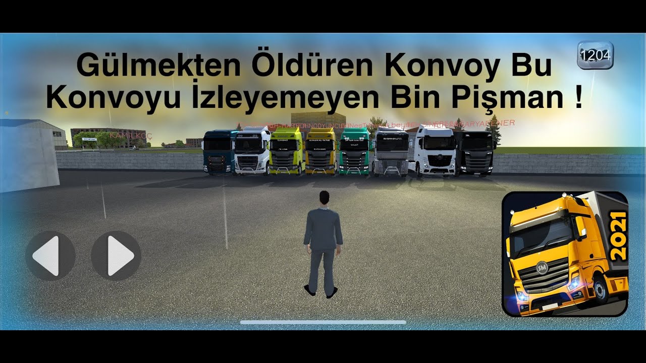 Gülmekten Öldüren Konvoy İzleyemeyen Bin Pişman // Cargo Simulator 2021 Türkiye