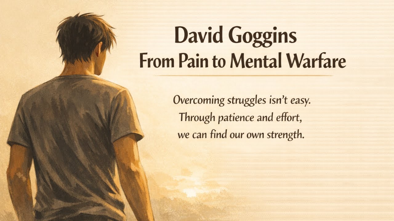 How David Goggins Turned Pain Into Unbreakable Mental Warfare 