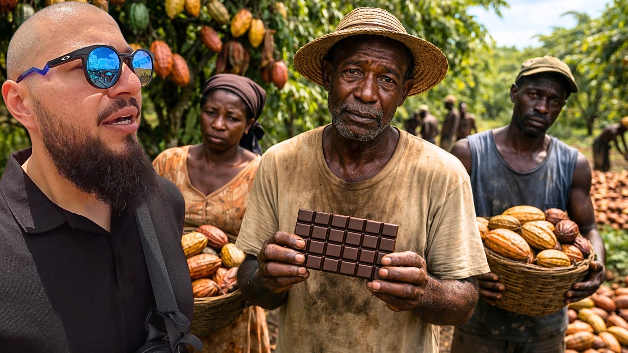 The Dark Truth Behind Chocolate: Farmers Who’ve Never Tasted It - 60% World's Cocoa Produced Here 🇨🇮