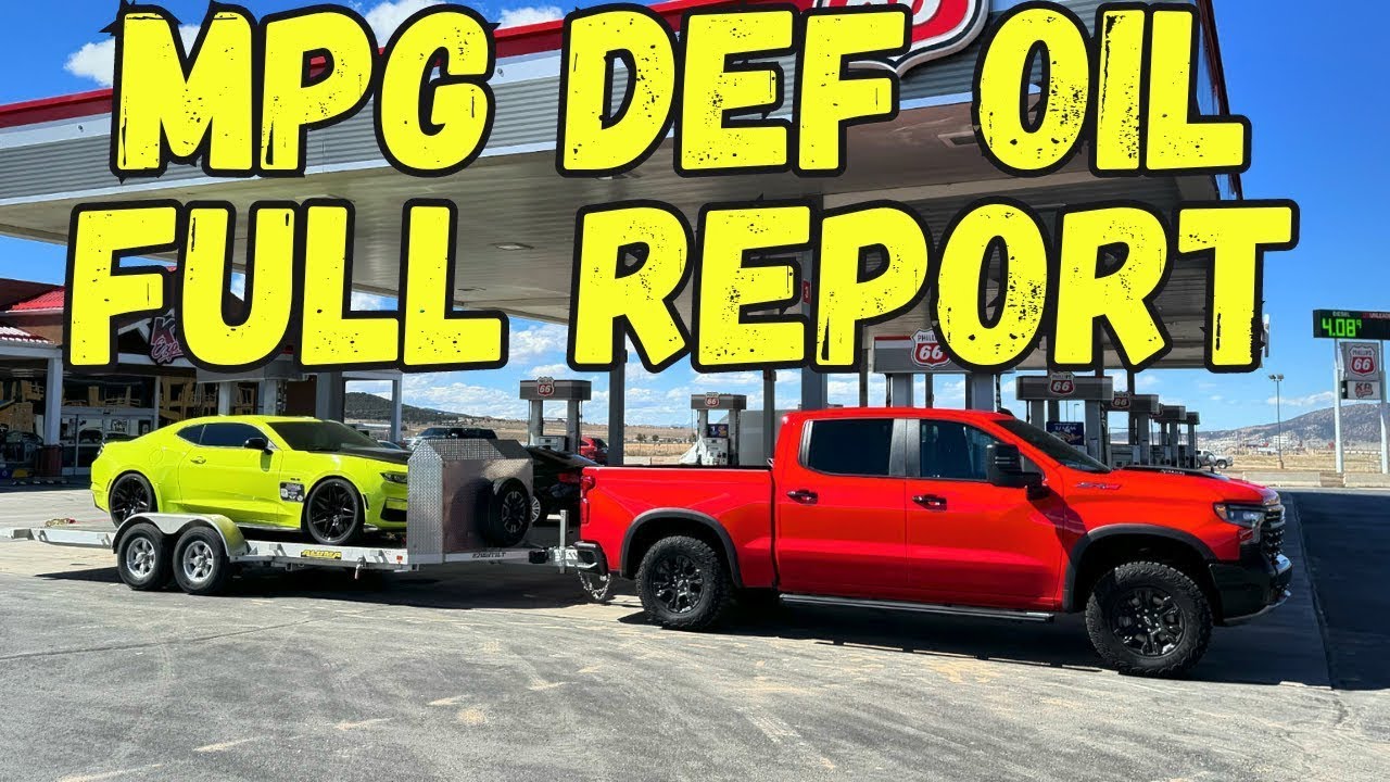 Towing with the 3.0 Duramax Diesel - Def Warnings and Fuel Economy