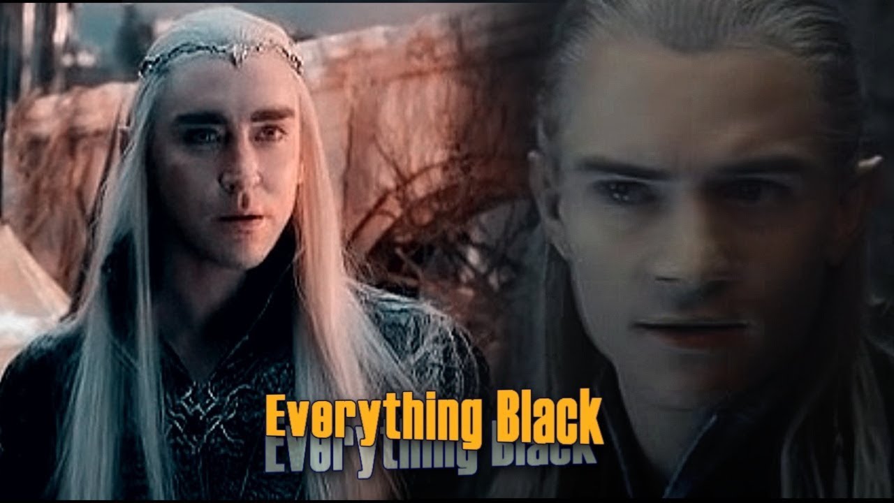 Everything Black - Legolas + Thranduil sass 👑💢