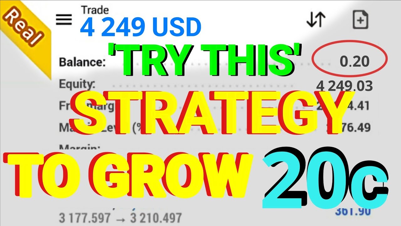 $0.20 to Over $4000 Fast Trading Gold (XAUUSD) Step by Step