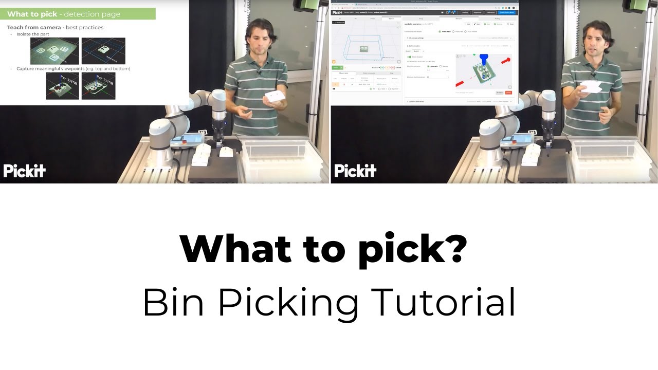What to pick – bin picking tutorial