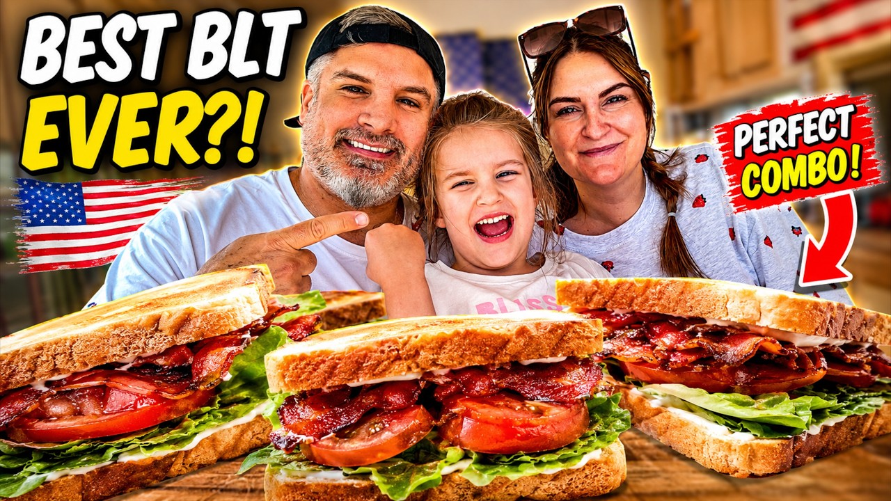 Brits Try American Bacon in a BLT [Can't Believe It's Better Than Ours] *WTH*