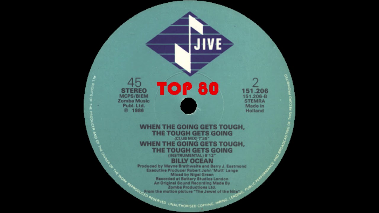 Billy Ocean - When The Going Gets Tough, The Tough Gets Going (Club Mix)