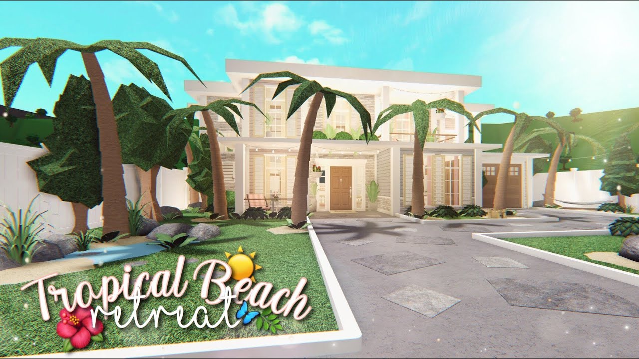 Bloxburg: Tropical Beach Retreat 🌺🌴