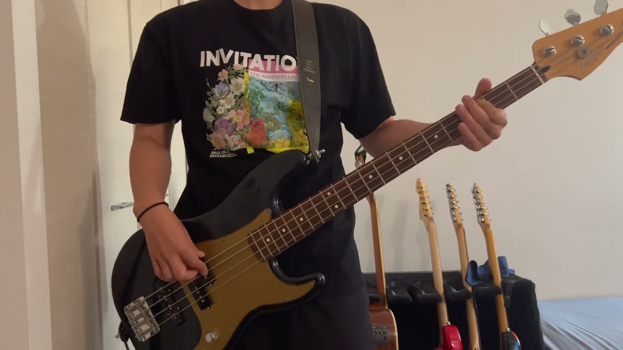 Flashback No.5/SCANDAL ベース 弾いてみた