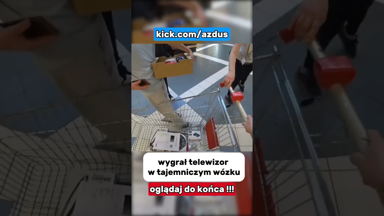 Wygrał Telewizor w tajemniczym w&oacute;zku #azdus @azdus  #tajemniczyw&oacute;zek #w&oacute;zek #wygrana #dc #bezzer