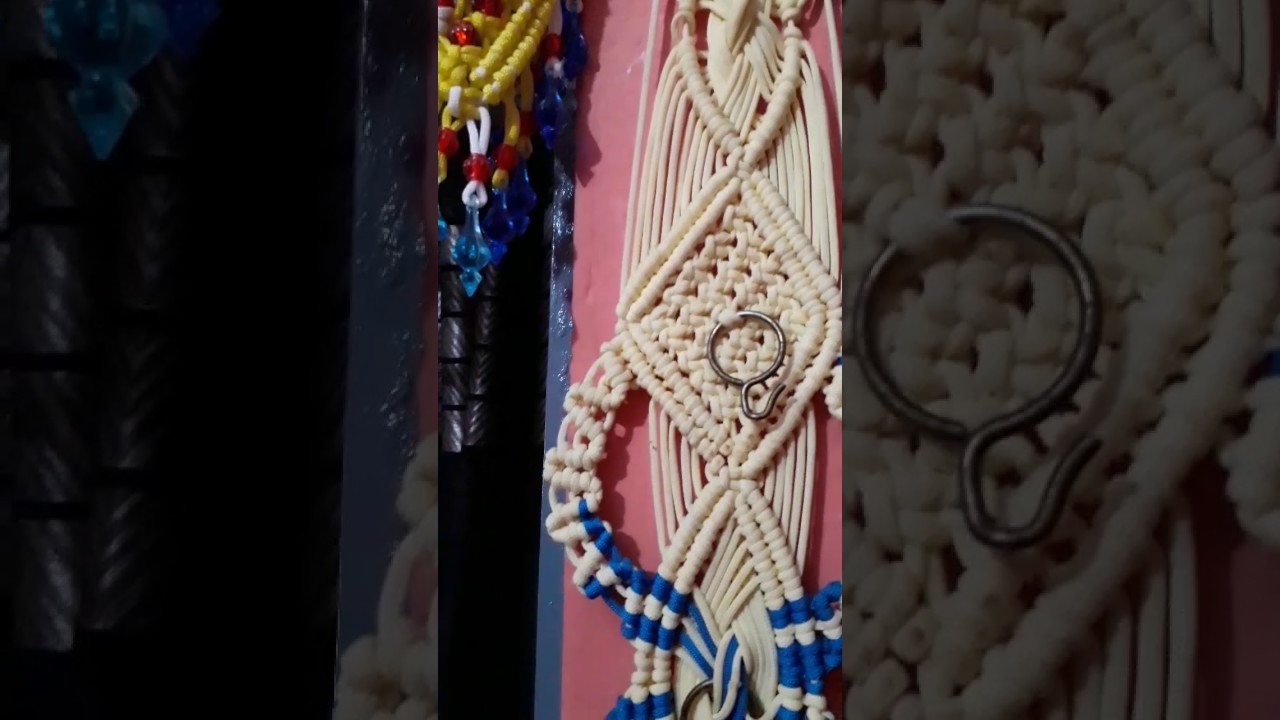 macram key hanging new pattern