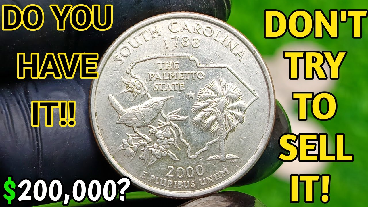 2000-D South Carolina Quarter Worth $10,000? | Rare Errors, Values & Hidden Coin Treasures!