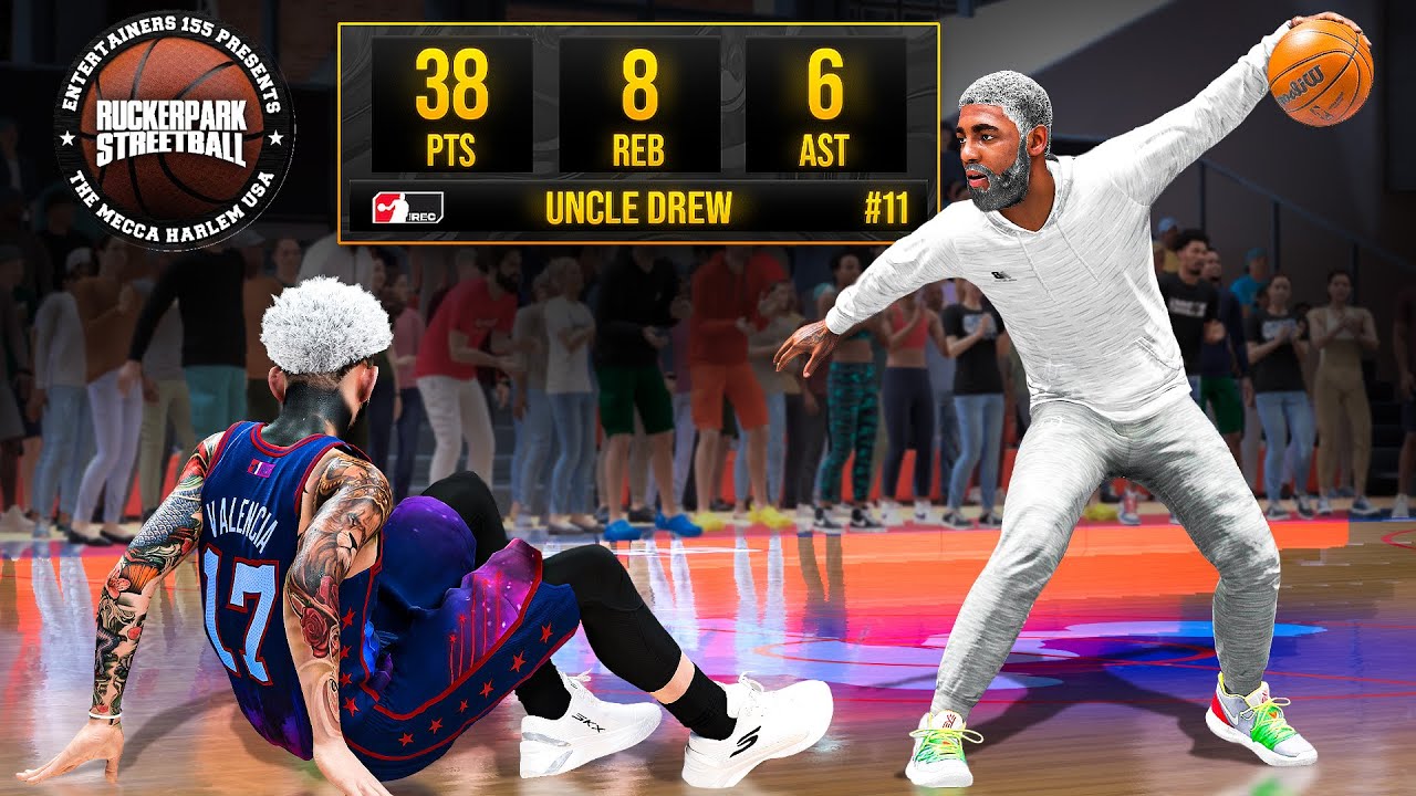 Я воссоздал выступление дяди Дрю из фильма в NBA 2K26.