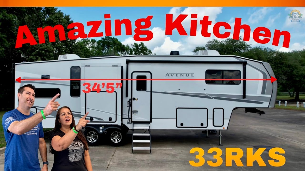 New Alliance Avenue 33RK 5th Wheel / Rear Kitchen & Incredible Floor Plan