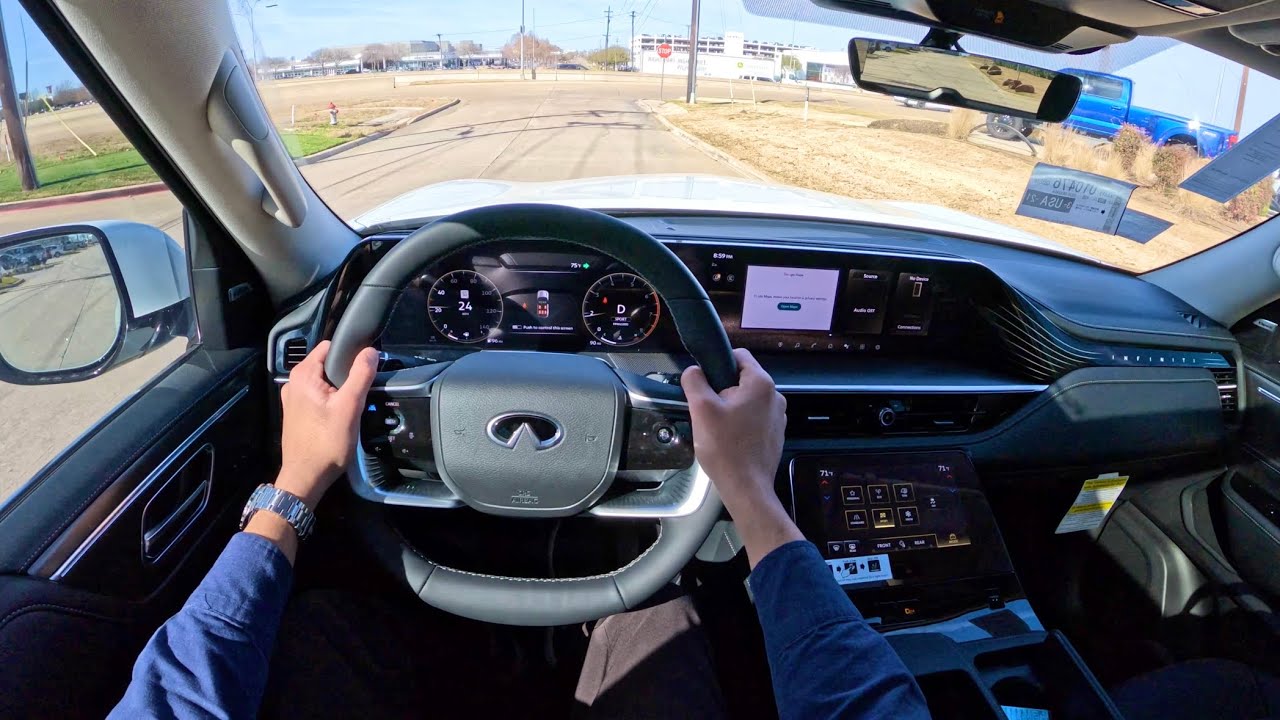 2026 INFINITI QX80 Pure - POV Test Drive 
