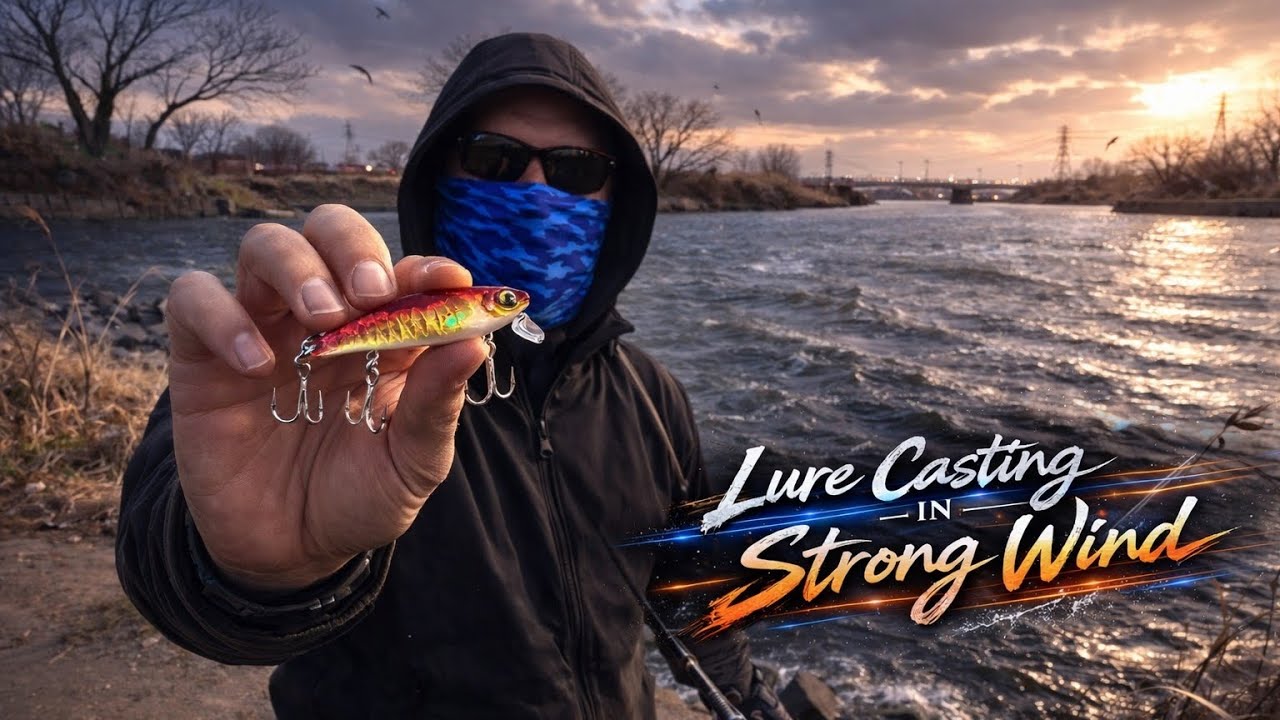 Lure Casting in Strong Wind