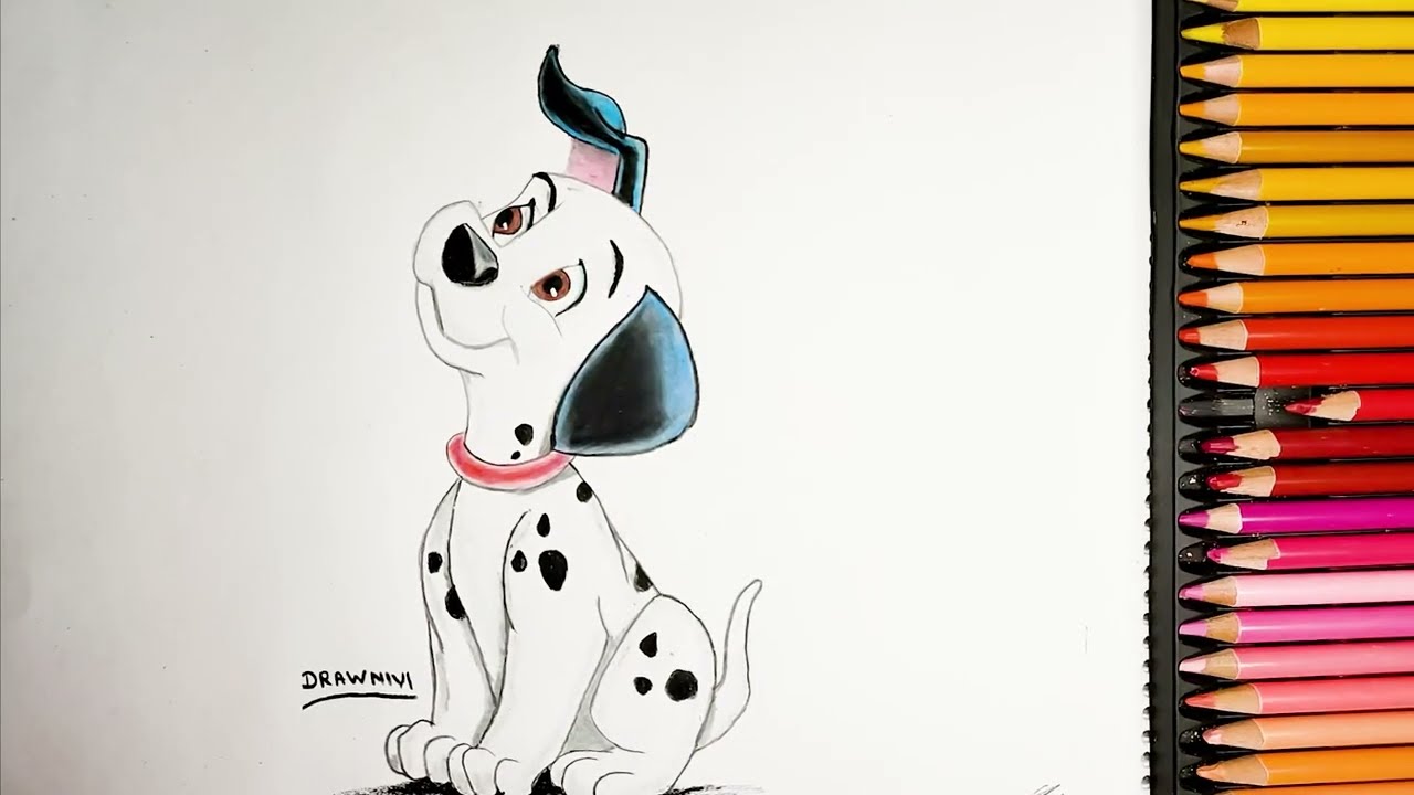 Drawing lucky from 101 dalmatians