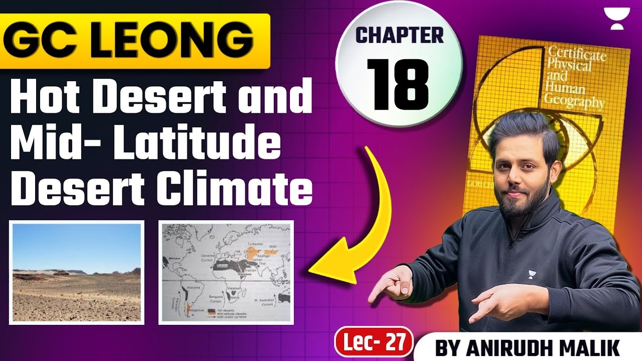 [GC Leong Series] Hot Desert and Mid-Latitude Desert Climate | Geography | UPSC/IAS | Anirudh Malik
