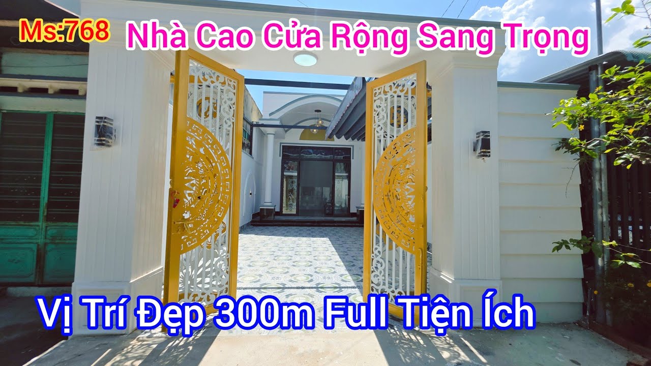 Bán Căn Nhà Vị Trí Quá Tiện Ích 300m Có Chợ Trường Học Ngân Hàng UBND Phường VV...| Nhà Đất Tây Ninh