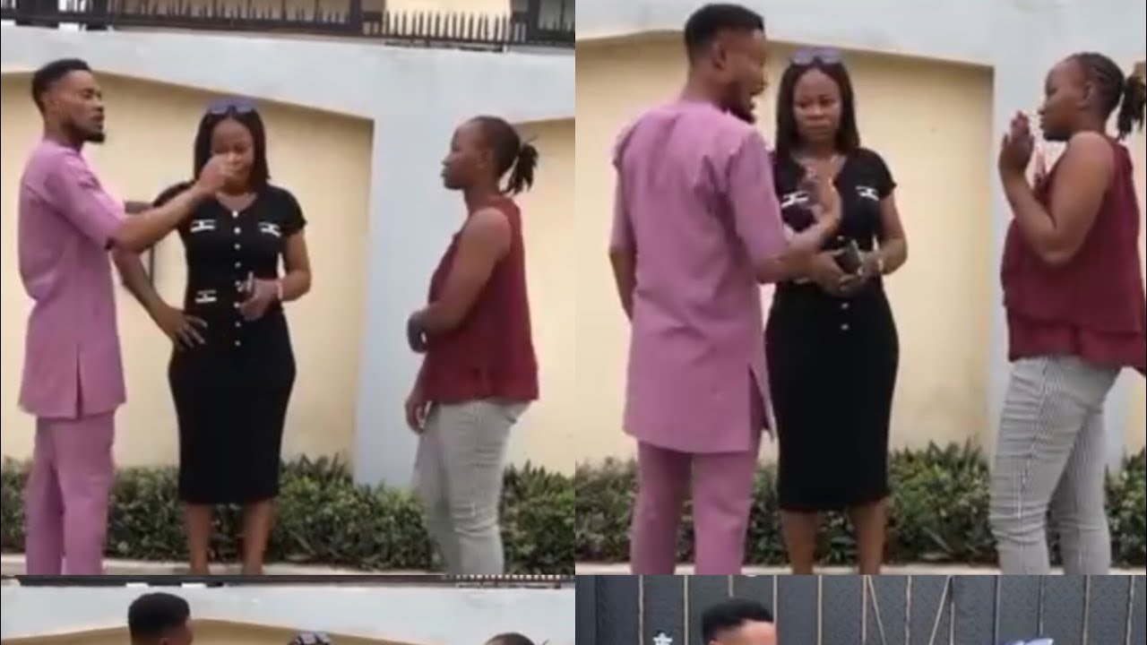 Man flew in to Lagos to surprise his four years fiancé but he got the biggest surprise of his life