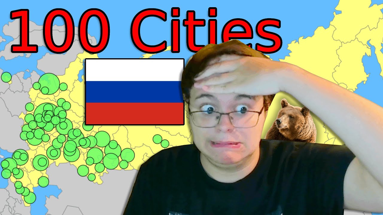 I Name The 100 Biggest Cities in Russia