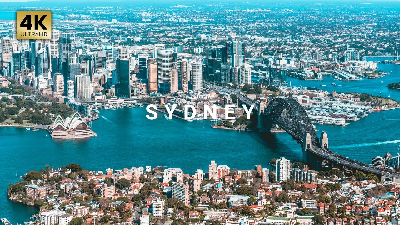 Sydney from Above 4K UHD - A Cinematic Drone Journey